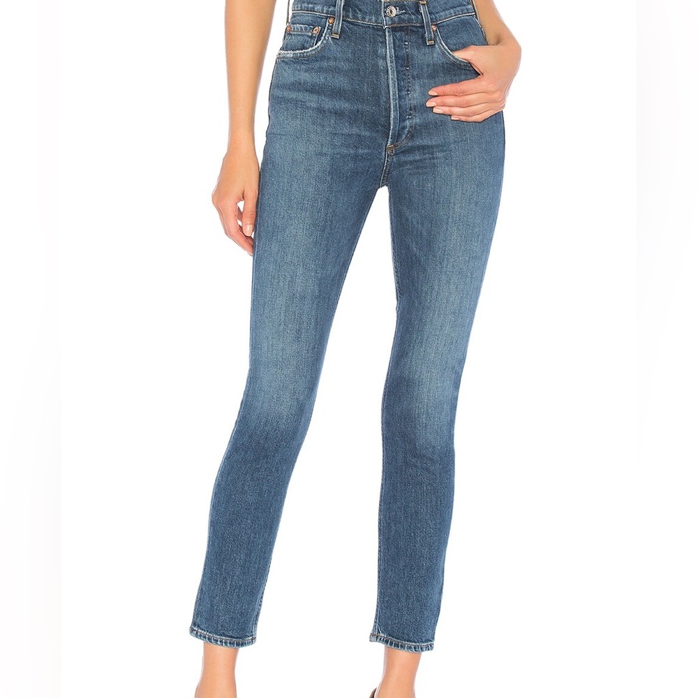 Agolde Nico high rise slim fit jeans size 28